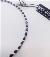 Collana Boccadamo Uomo Man in Argento Cristallo MGR064N - MGR064N